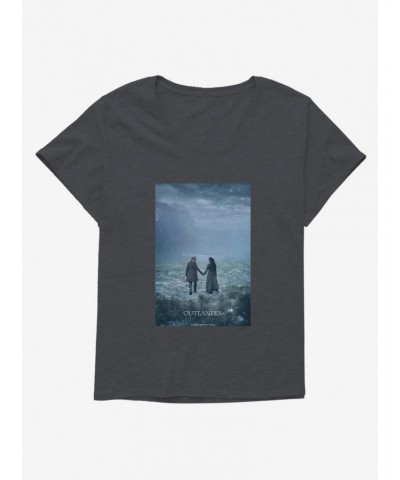 Outlander Holding Hands Girls T-Shirt Plus Size $8.16 T-Shirts