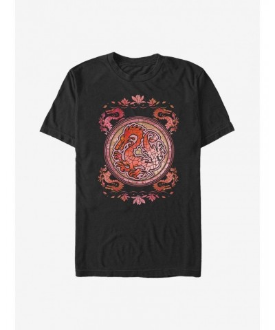 Disney Mulan Mushu Stained Glass T-Shirt $8.41 T-Shirts