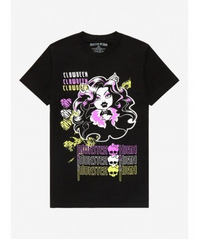 Monster High Clawdeen Boyfriend Fit Girls T-Shirt $7.57 T-Shirts