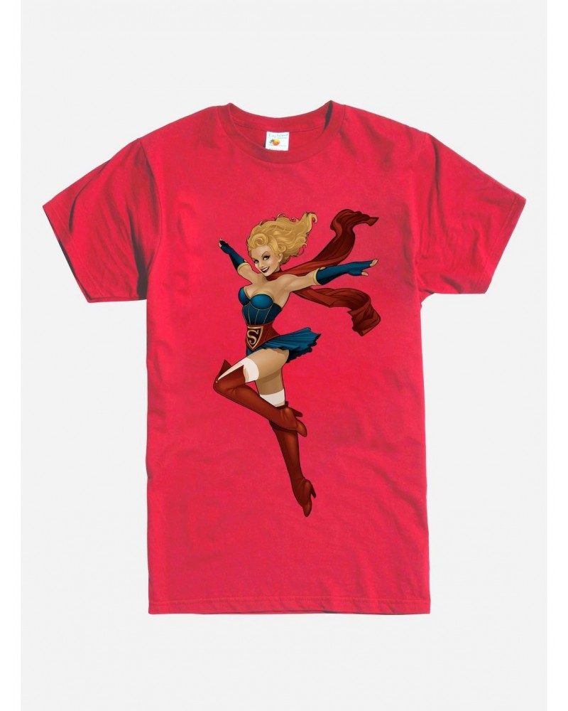 DC Comics Supergirl Pose T-Shirt $8.60 T-Shirts