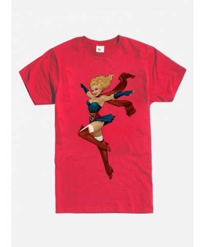 DC Comics Supergirl Pose T-Shirt $8.60 T-Shirts