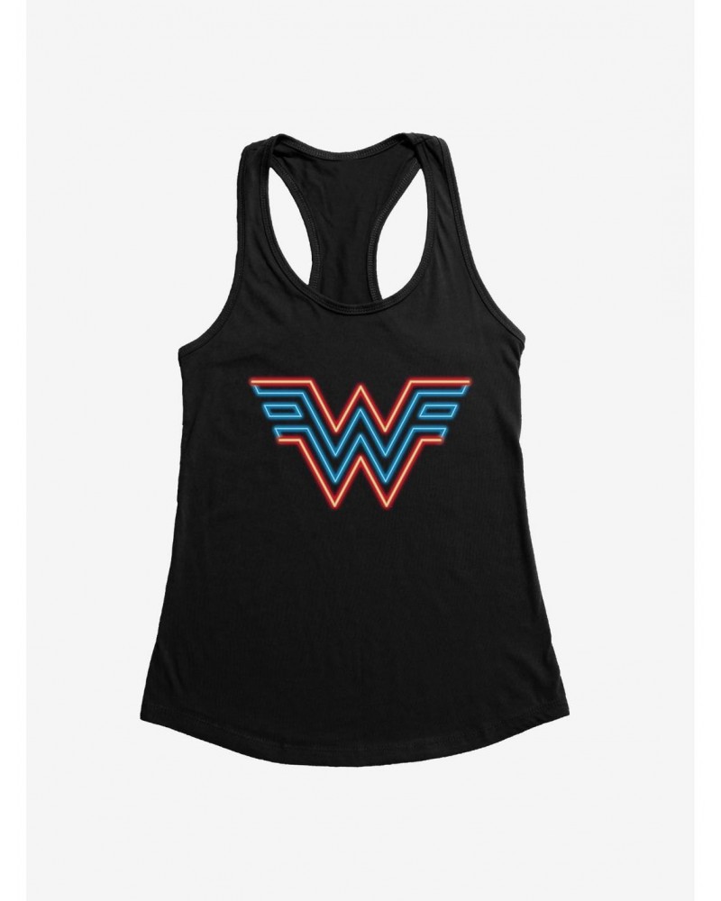 DC Comics Wonder Woman 1984 Neon Logo Girl's Tank $7.97 Tanks