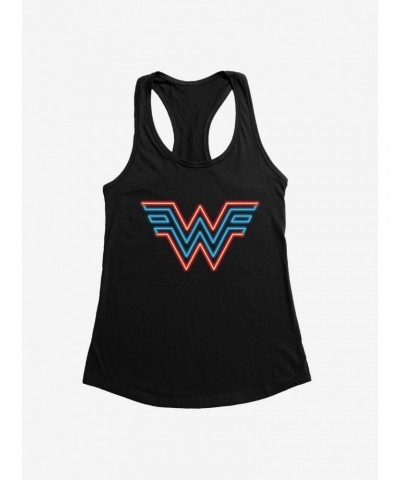 DC Comics Wonder Woman 1984 Neon Logo Girl's Tank $7.97 Tanks