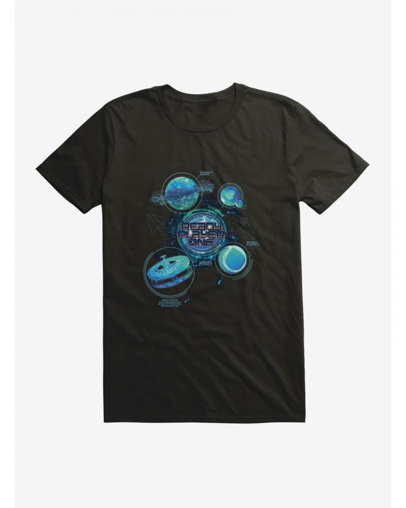 Ready Player One Planets T-Shirt $7.27 T-Shirts