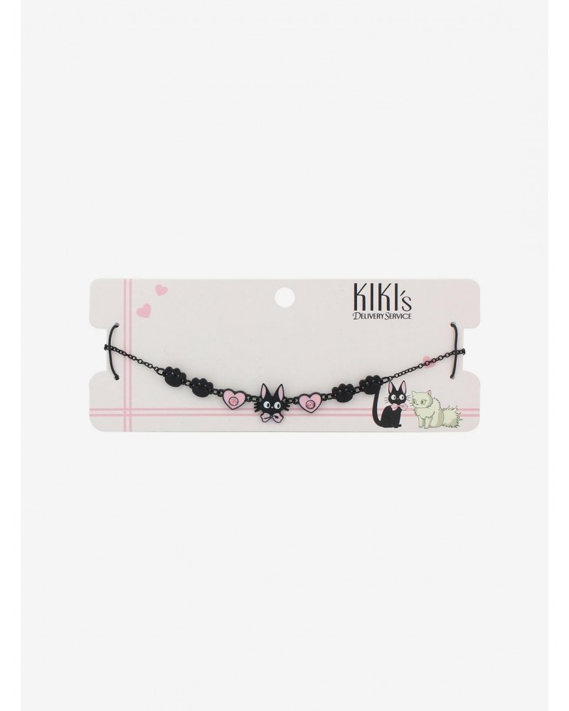 Studio Ghibli Kiki's Delivery Service Jiji Hearts Necklace $4.47 Necklaces