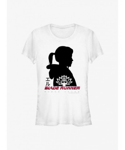 Blade Runner Silhouette Elle Girl's T-Shirt $8.72 T-Shirts