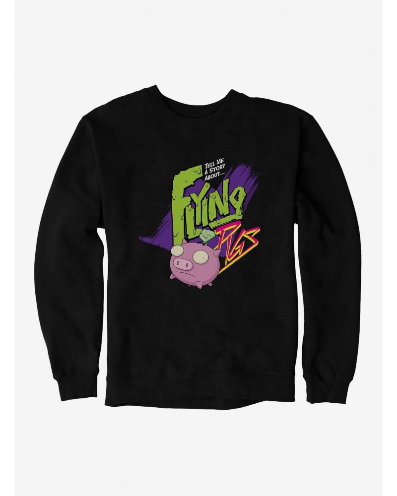 Invader Zim Flying Pigs Sweatshirt $9.15 Sweatshirts