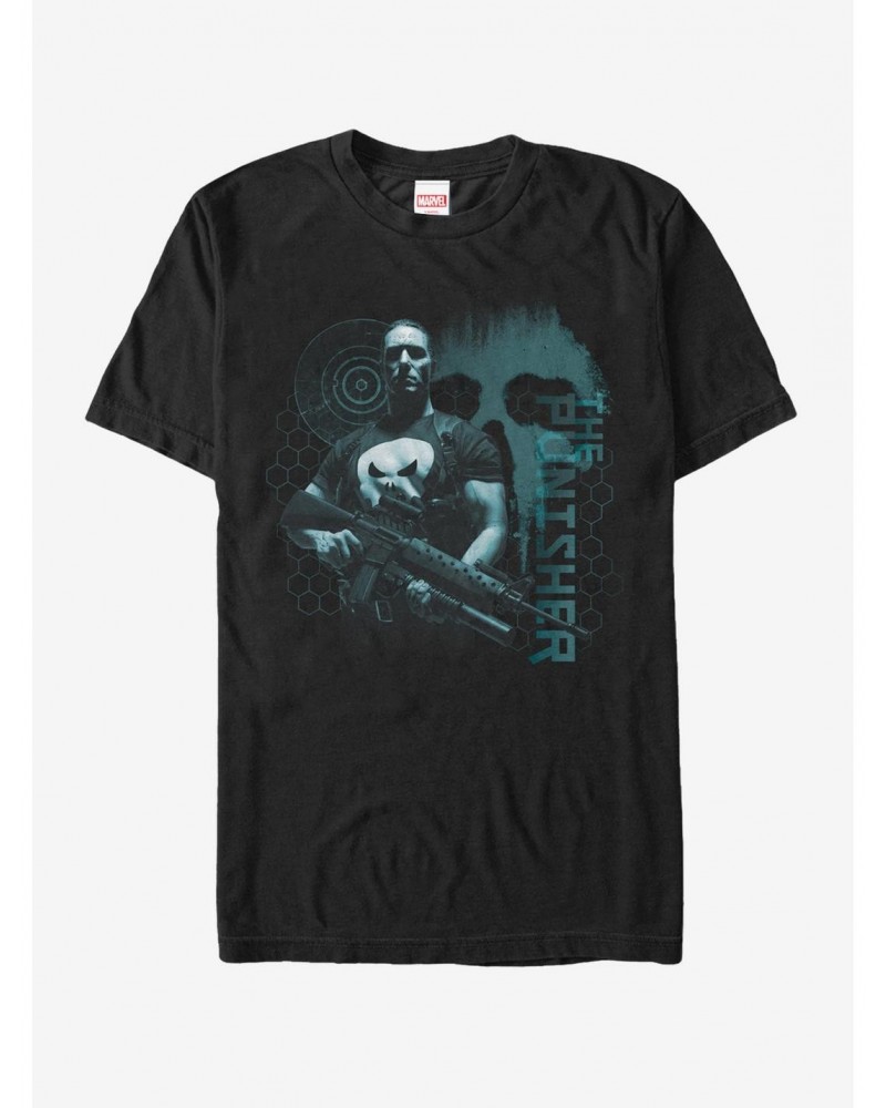 Marvel The Punisher Armed Target T-Shirt $9.56 T-Shirts