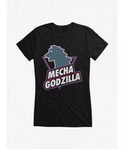 Godzilla Mecha Badge Girls T-Shirt $7.77 T-Shirts