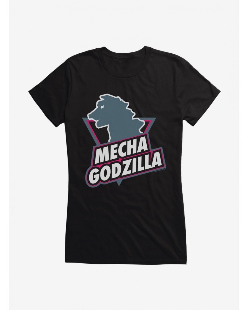 Godzilla Mecha Badge Girls T-Shirt $7.77 T-Shirts