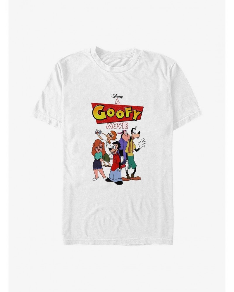 Disney Goofy Movie Group Logo Big & Tall T-Shirt $7.65 T-Shirts