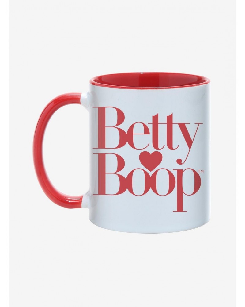 Betty Boop Red Logo Mug 11oz $5.07 Merchandises