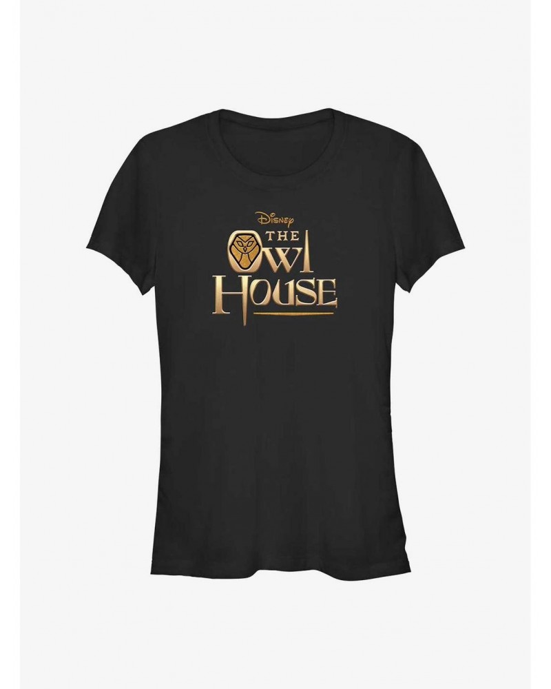 Disney's The Owl House Gold Logo Girls T-Shirt $5.18 T-Shirts