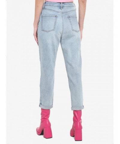 BT21 Cherry Blossom Mom Jeans $26.35 Jeans