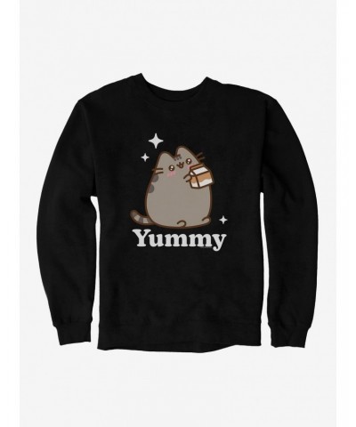 Pusheen Sips Chocolate Milk Sweatshirt $13.58 Sweatshirts