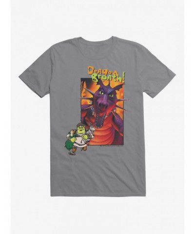 Shrek Dragon Breath Poster T-Shirt $7.07 T-Shirts