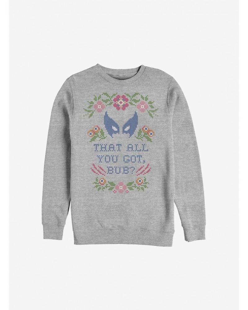 Marvel X-Men Wolverine That All Holiday Sweatshirt $12.40 Sweatshirts