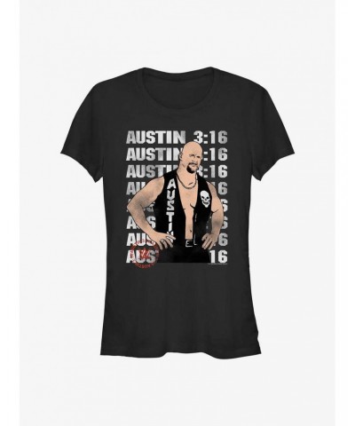 WWE Stone Cold Steve Austin 3:16 Girls T-Shirt $9.96 T-Shirts