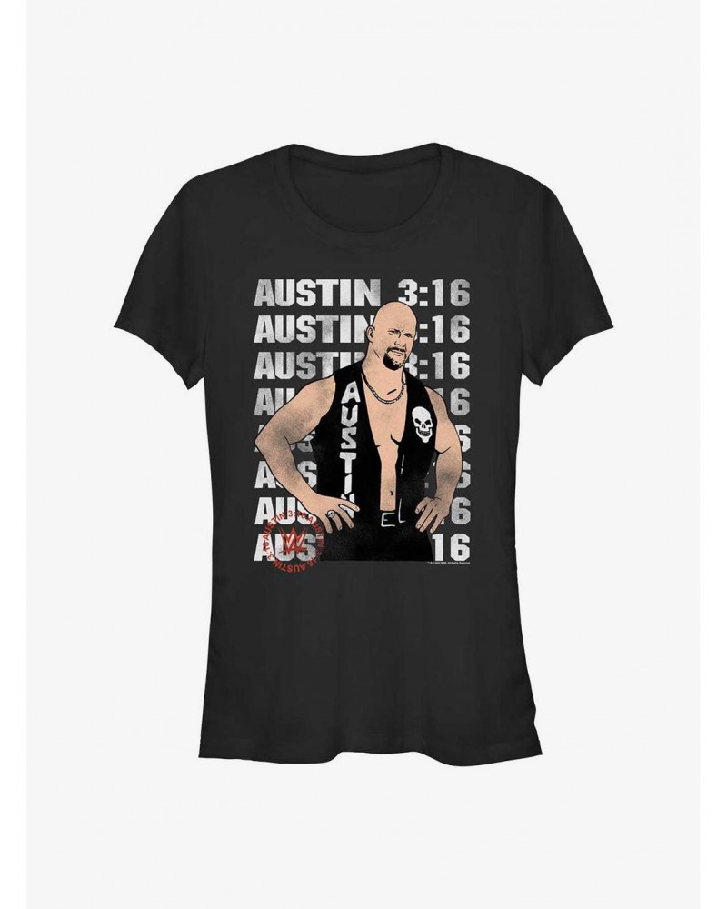 WWE Stone Cold Steve Austin 3:16 Girls T-Shirt $9.96 T-Shirts