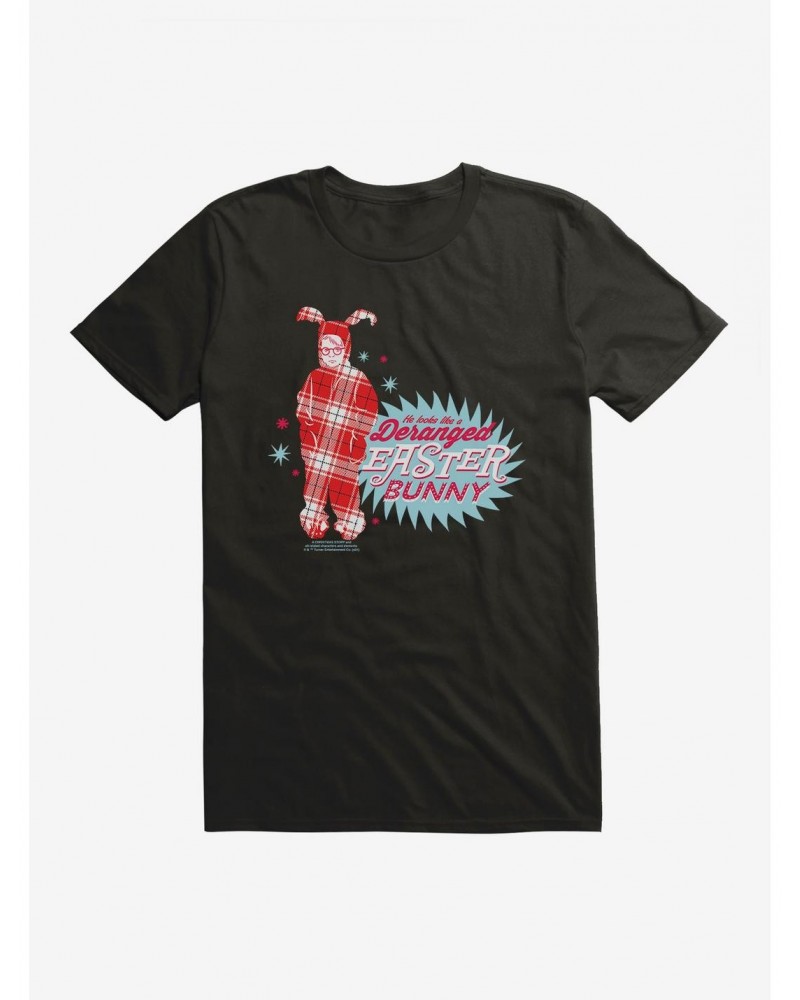 A Christmas Story Festive Plaid Deranged Esater Bunny T-Shirt $6.50 T-Shirts