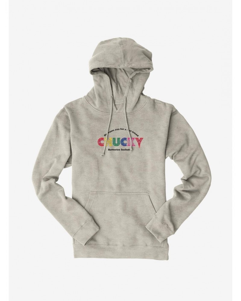 Chucky Batteries Included Hoodie $13.47 Hoodies