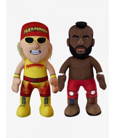 WWE 80s Legends Bundle: Hulk Hogan and Mr. T Bleacher Creatures Plush Bundle $18.76 Plush Bundles