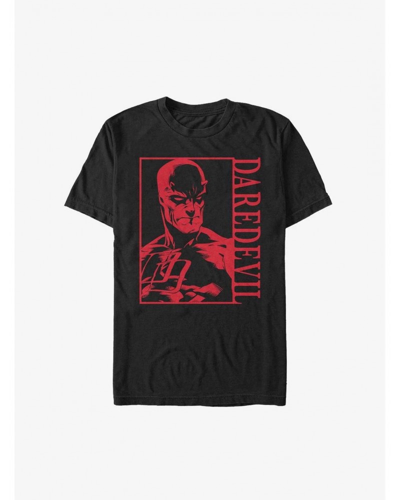 Marvel Daredevil Portrait Extra Soft T-Shirt $11.96 T-Shirts