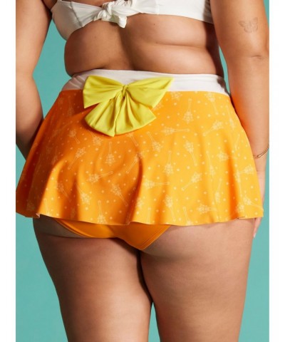 Sailor Moon Sailor Venus Cosplay Skirted Swim Bottoms Plus Size $11.84 Bottoms