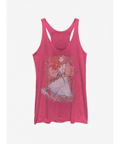 Disney Pixar Brave Watercolor Brave Girls Tank $12.69 Tanks