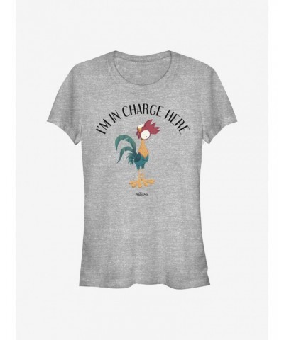 Disney Moana Hei Hei In Charge Girls T-Shirt $6.37 T-Shirts