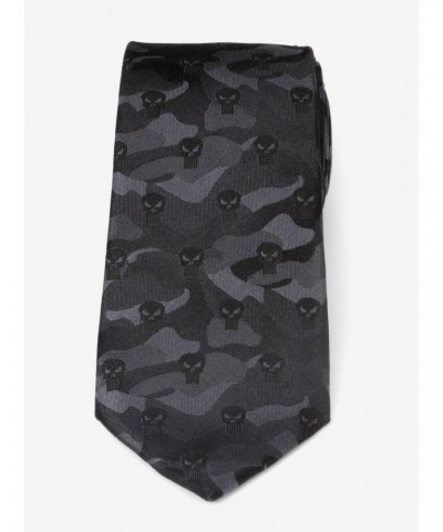 Marvel The Punisher Camo Black Silk Tie $30.03 Ties