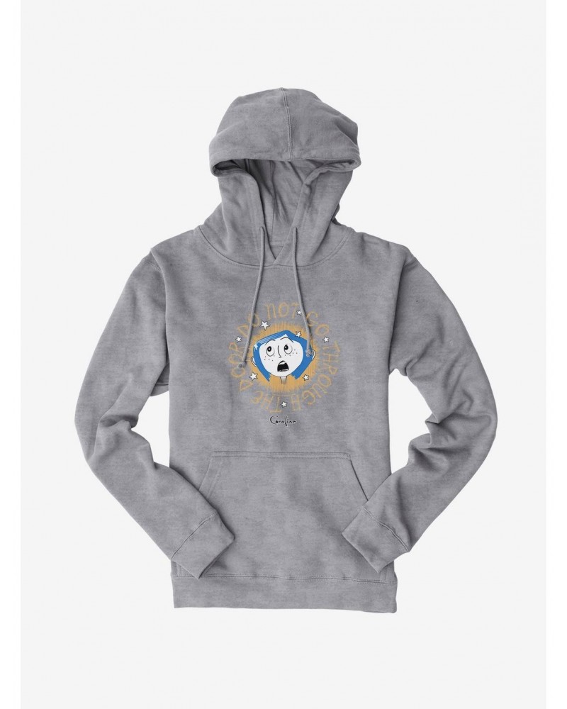 Coraline Do Not Go Stars Hoodie $22.45 Hoodies