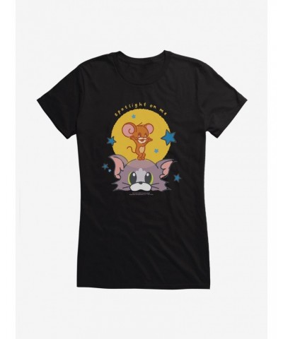 Tom and Jerry Spotlight On Me Girls T-Shirt $8.76 T-Shirts