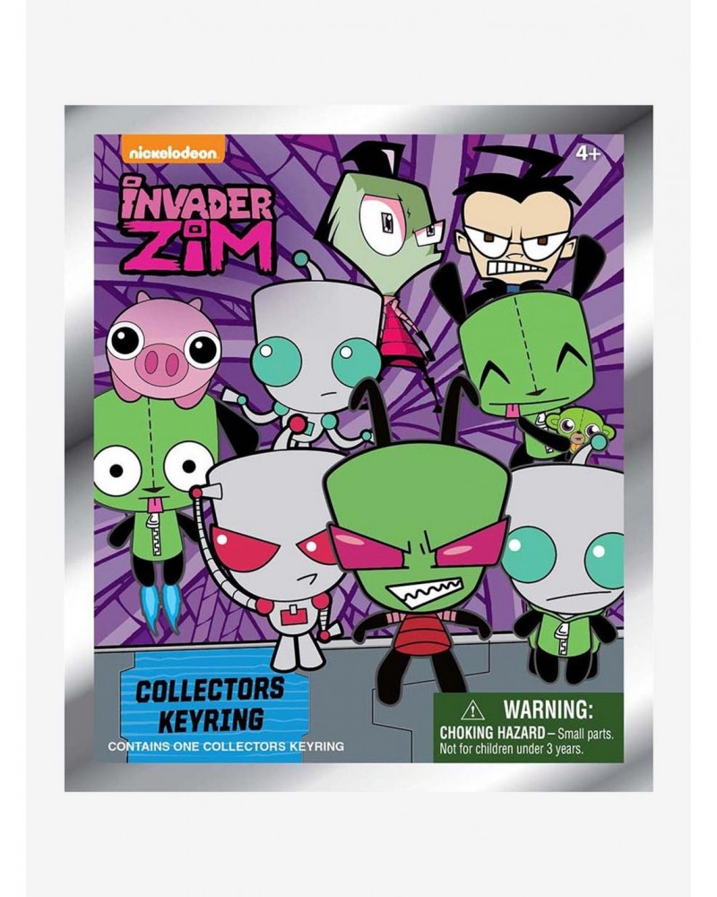 Invader Zim Blind Bag Collectors Key Ring $2.63 Rings