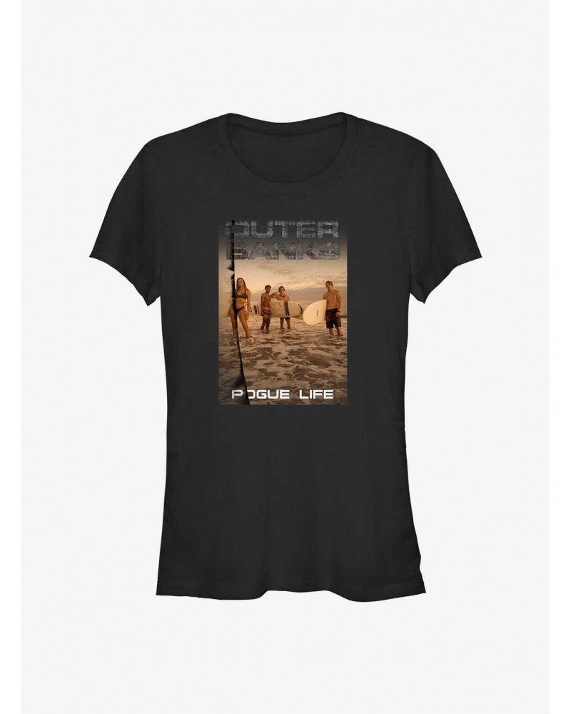 Outer Banks Beach Scene Girls T-Shirt $5.23 T-Shirts