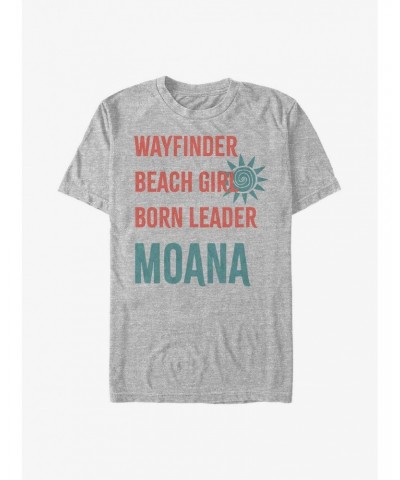 Disney Moana List T-Shirt $6.88 T-Shirts