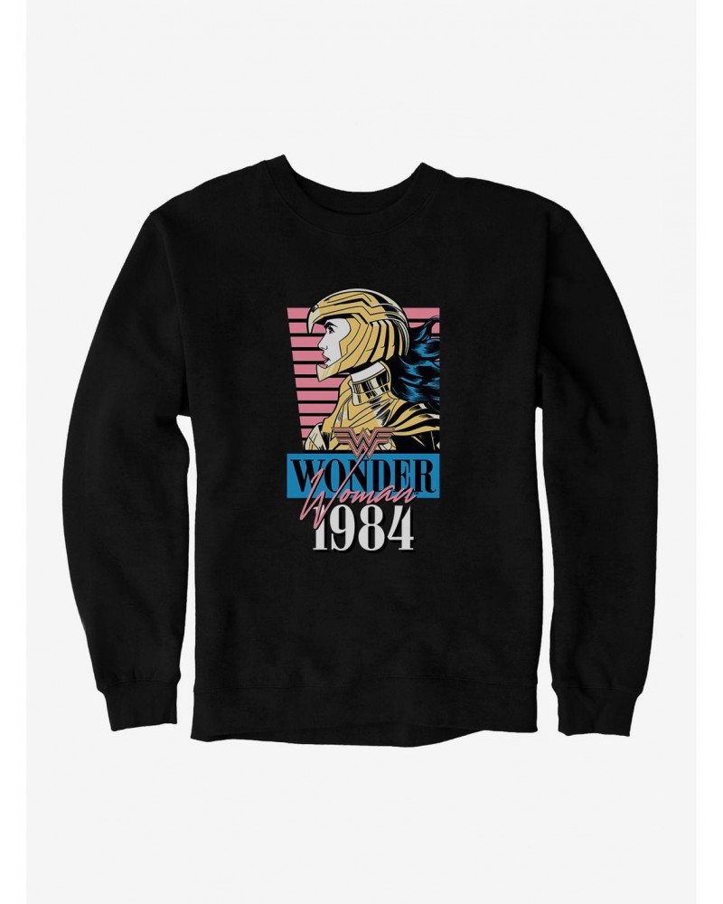 DC Comics Wonder Woman 1984 Gold Armor Retro Sweatshirt $13.87 Sweatshirts