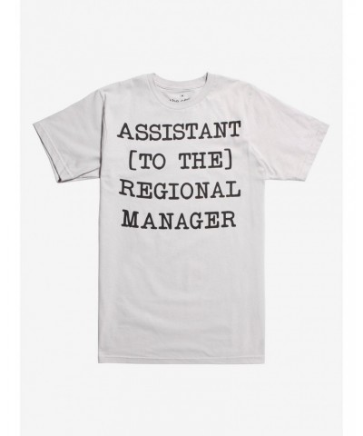 The Office Assistant To The Regional Manager T-Shirt $10.76 T-Shirts