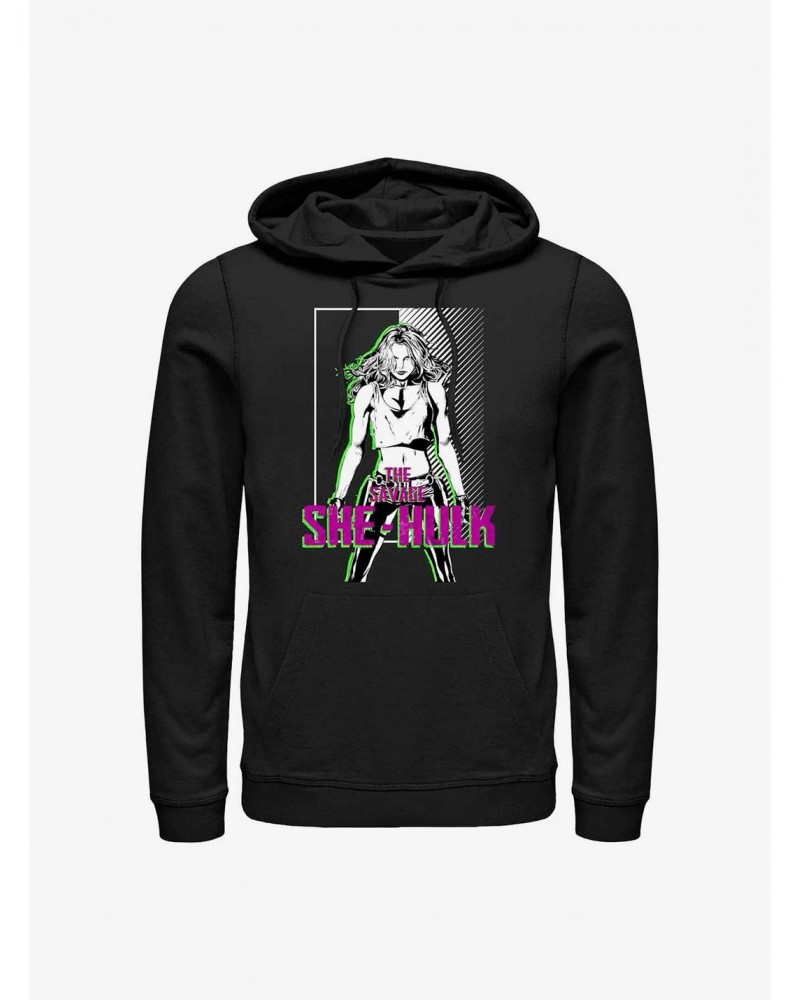 Marvel She Hulk She Bad Hoodie $12.10 Hoodies