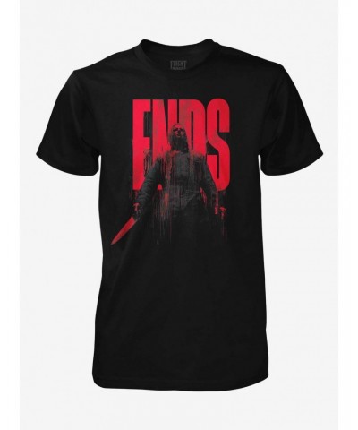 Halloween Ends Bloody Michael Myers T-Shirt By Fright Rags $8.13 T-Shirts