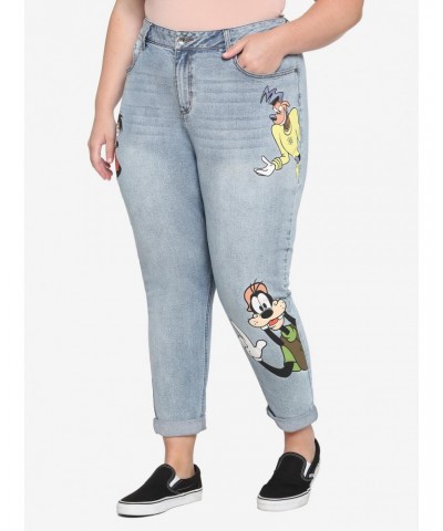 Disney A Goofy Movie Character Mom Jeans Plus Size $21.08 Jeans