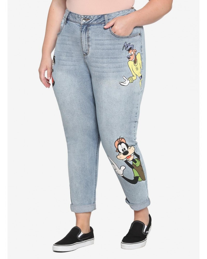 Disney A Goofy Movie Character Mom Jeans Plus Size $21.08 Jeans