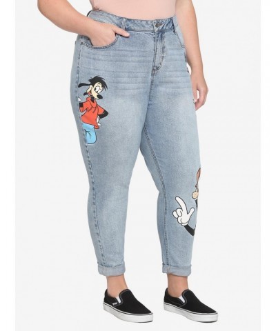 Disney A Goofy Movie Character Mom Jeans Plus Size $21.08 Jeans