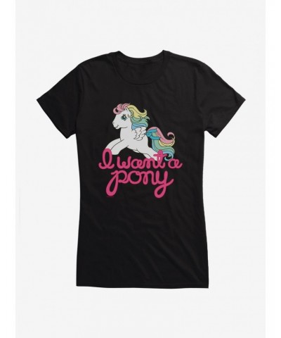 My Little Pony I Want To Party Girls T-Shirt $8.37 T-Shirts