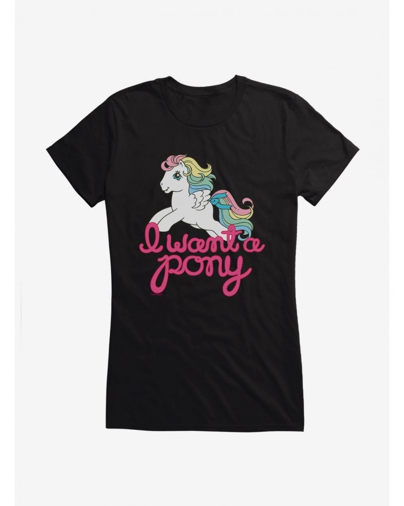 My Little Pony I Want To Party Girls T-Shirt $8.37 T-Shirts