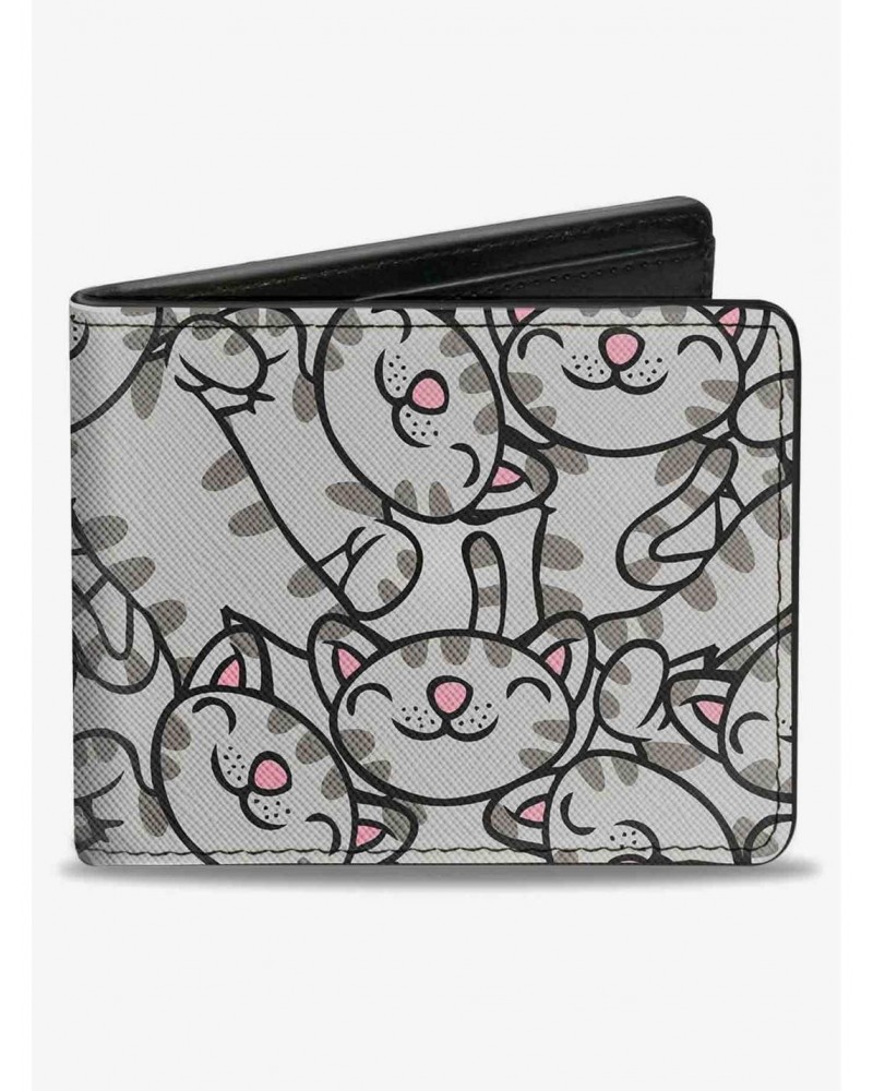 The Big Bang Theory Soft Kitty Poses Stacked Bifold Wallet $8.36 Wallets