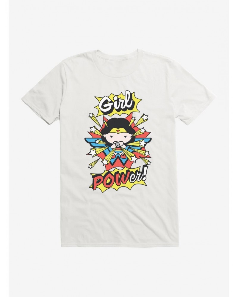 DC Comics Chibi Wonder Woman Girl Power T-Shirt $8.99 T-Shirts