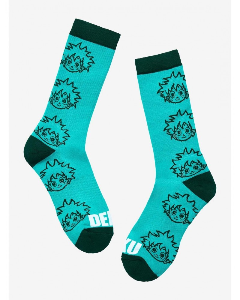 My Hero Academia Chibi Deku Crew Socks $2.35 Socks