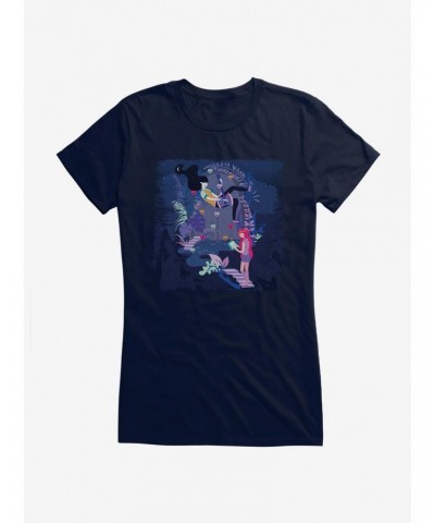 Adventure Time Jungle Hearts Girls T-Shirt $5.98 T-Shirts