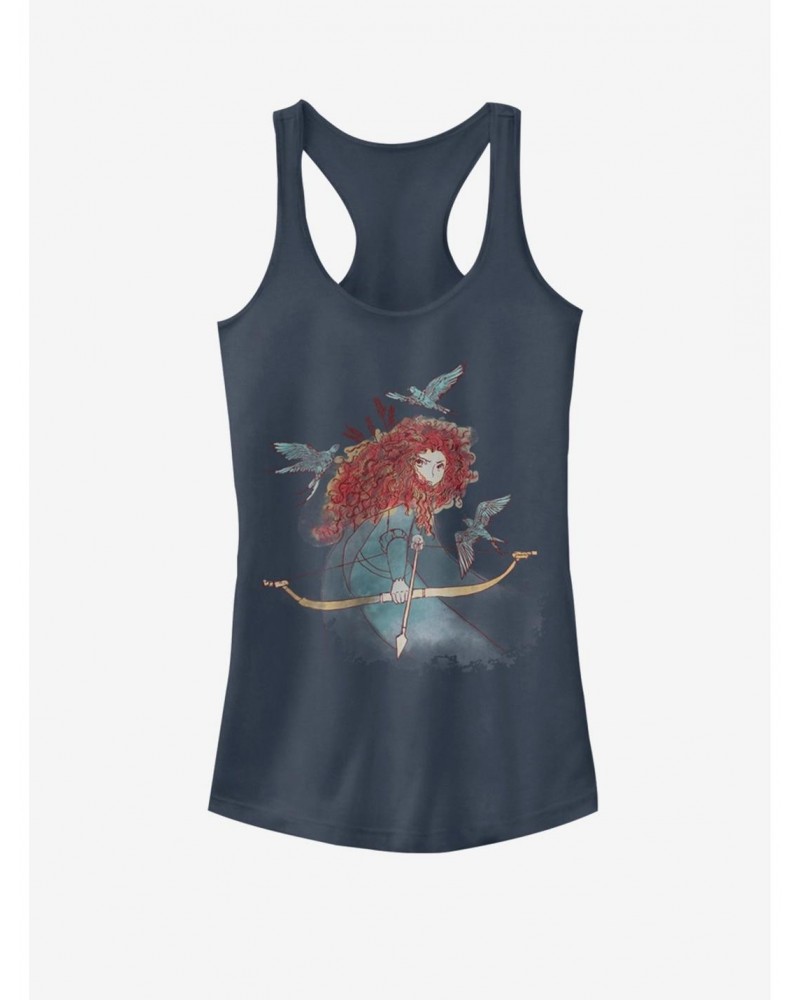 Disney Pixar Brave Merida Sketch Girls Tank $8.72 Tanks